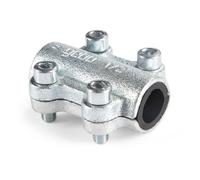Abrazadera de reparación Gebo DSK de 5/4" para tubos de acero