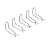 Abrazadera de resorte de acero inoxidable 304 de repuesto para Karcher K3 K4 K5 K6 para K7 Clip de manguera de lavado a presión de ajuste seguro herramienta de limpieza de jardín (paquete de 5)