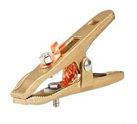 Abrazadera de soldadura, abrazadera de tierra de soldadura, abrazadera de tierra, cobre puro, 300A 500A, resistente para máquina de soldadura TIG MIG (500A)