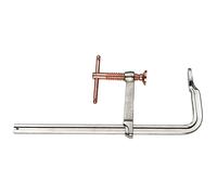 Abrazadera de tornillo de acero para mecanica 600 mm Fervi M018/0600