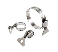 Abrazadera De Tornillo Sin Fin Acero Inox 304 Ajustable Fijación