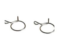 Abrazadera De Tubo Resorte Acero Inoxidable 304, Clips Alambre Único, Anillo Tubería Agua, Hebilla Instalación Rápida, Aro 24MM, 10 Uds(24mm 10pcs)