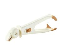 Abrazadera de vajilla universal para placa calefactora, herramienta de acero inoxidable resistente con mango ergonómico para hornear, freír, servir alimentos, manipular objetos calientes sin