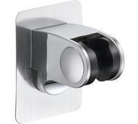 Abrazadera deslizante estándar para barra de ducha, soporte de altura ajustable para ducha de mano, 19-25 mm, montaje giratorio antideslizante, acabado cromado