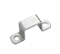 Abrazadera para tubos en U Abrazadera de sillín de caballo de acero inoxidable 304, cuadrada, rectangular y engrosada, con forma de M, con hebilla y aro de garganta, varios modelos.(Dia60x20(2pcs))