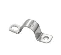 Abrazadera para tubos en U Abrazadera de tubo de acero inoxidable 304 en forma de U, varios modelos, gruesa, for sillín de caballo, con hebilla y aro de garganta, for tubería de agua.(Dia35(2pcs))