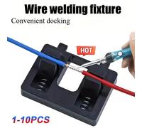 Abrazadera Profesional para Soldadura de Alambre, Ajustable, Portátil, con Diseño de Resorte, Liberación Rápida, para Soldador y Brazing 10PCS