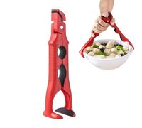 Abrazaderas de agarre para placas calientes - Protección contra el calor para bandejas de pizza con pinza de elevación | Abrazadera para cuencos de cocina antiquemaduras - Para uso interior doméstico