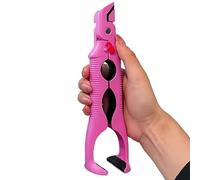 Abrazaderas de mango ergonómicas antideslizantes antiquemaduras | Clips para platos calientes, abrebotellas para microondas, horno, estufa, parrilla, hornear, barbacoa, camping, picnic