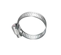 Abrazaderas de manguera de acero inoxidable, engranaje de tornillo sin fin ajustable, herramienta de tubo for tubería de agua, fontanería, línea de combustible, Intercooler, 10-30 Uds.(40-63mm-10pcs)