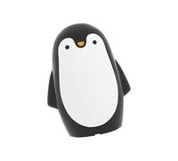 Abridor de bebidas con forma de pingüino de acero con recogedor de tapas para acampadas y celebraciones en hogar Abridor de botellas de cerveza magnético de empuje automático hacia abajo