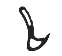 Abridor de tarros manual ergonómico, abrelatas fácil y portátil, 5.9 x 3.7 x 0.4 pulgadas, agarre antideslizante para tapa de botella para uñas largas, abridor de bebidas multifuncional, elevador de