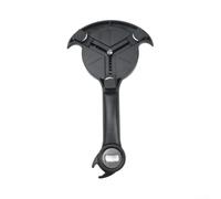 Abridor de tarros y abrebotellas multifunción - Removedor de tapa ergonómico de mano para ancianos - Asistente de tapa giratoria para latas de anillo - 26,6 cm para ayuda de cocina