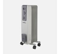 Abrila - acebuche - radiador de aceite 1000w gris - 3 potencias - 5 el