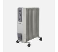 Abrila - acebuche - radiador de aceite 2500w gris - 3 potencias - 11 e