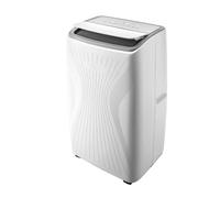Abrila - Aire Acondicionado Portátil Flurry Blanco/Negro | 12000 BTU | 3 Velocidades | Deshumidificador | Control Remoto | Kit Ventana | 71x44x34 cm
