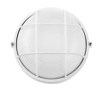 Abrila Apus Blanco - Aplique Exterior Moderno Aluminio / Cristal Grande