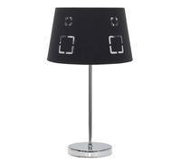 Abrila Celaya Negro - Lámpara Sobremesa Moderno 1Xe14 25 Cm