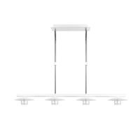 Abrila Ciudad Del Cabo Blanco / Plata - Lámpara Moderna 24 W