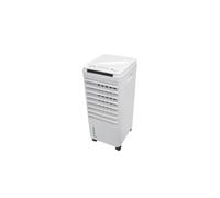 ABRILA- Climatizador Evaporativo Glaciar Blanco 80W | Humificador | 7L | 3 Velocidades | Orientable | Acumulador de Frío