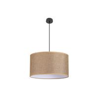Abrila Jin Negro / Marrón - Colgante Moderno 3Xe27 60 Cm