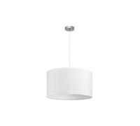 Abrila Dori Níquel / Blanco - Colgante Moderno 3Xe27 50 Cm