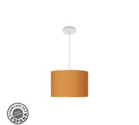 Abrila colgante modelo moda con pantalla naranja 30 cm