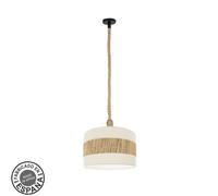 ABRILA Colgante Modelo Nicaragua Blanco Con Cuerda