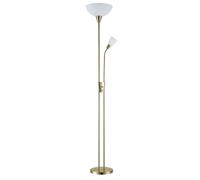 Abrila Deneb Cuero - Lámpara Pie Salón Moderno 1Xe27