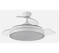 Abrila Esparta Blanco - Ventilador De Techo Aspas Retráctiles 59W