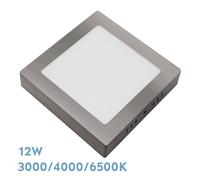 Abrila Gabro Níquel - Downlight Superficie 12W 3000-4000-6500K