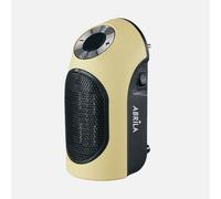 Abrila - golfo - mini termoventilador cerámico ptc amarillo/negro 500