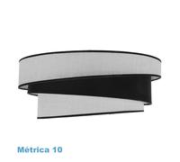 Abrila Hara Blanco / Negro - Pantalla 50 Cm