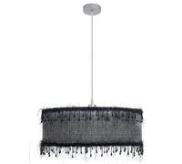 Abrila Hilos Negro - Colgante Clásico 1Xe27 50 Cm