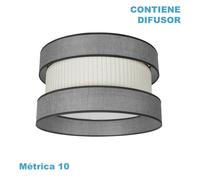Abrila Home Gris/Beis - Pantalla 50 Cm
