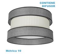 Abrila Home Gris/Beis - Pantalla 60 Cm