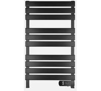 Toallero Eléctrico de Aluminio JALON 450W Negro Display LED IP24