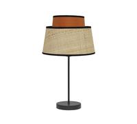 Abrila Jia Natural/Calabaza - Lámpara Sobremesa Moderno 1Xe14 20 Cm