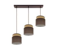 Abrila Kandy Natural/Marrón - Lámpara Moderna Regx68x19 Cm