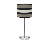 Abrila Karla Topo/Beis - Lámpara Sobremesa Moderno 1Xe14 17 Cm