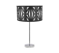 Lampara sobremesa metal color cromo serie katerina 30cm 30 cm