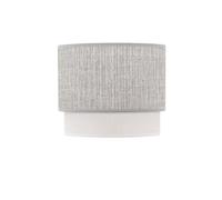 Abrila Kenya Gris / Blanco - Pantalla 18 Cm