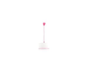 Abrila Lacito Rosa - Lámpara Colgante 1Xe27 35 Cm