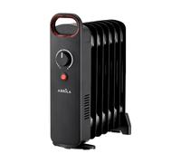 Abrila - lapacho - radiador de aceite 800w negro - 7 elementos - termo