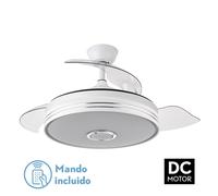 Abrila Matanuska Blanco - Ventilador De Techo Aspas Retráctiles 72 W