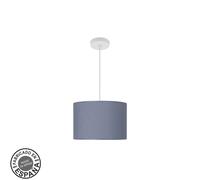 Abrila Moda Blanco / Azul - Colgante Moderno 1Xe27 30 Cm