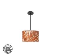 Abrila Moda Negro/Caldera - Colgante Moderno 1Xe27 30 Cm