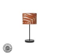 Abrila Moda Negro/Caldera - Lámpara Sobremesa Moderno 1Xe14 17 Cm