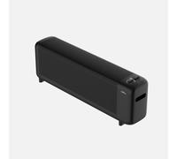Fabrilamp Radiador de mica Abrila Pinsapo 2000W 2 potencias termostato y protección antivuelco Negro