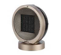 Abrila Cerámico Ptc Pomelo Negro-Oro - Termoventilador 2000W